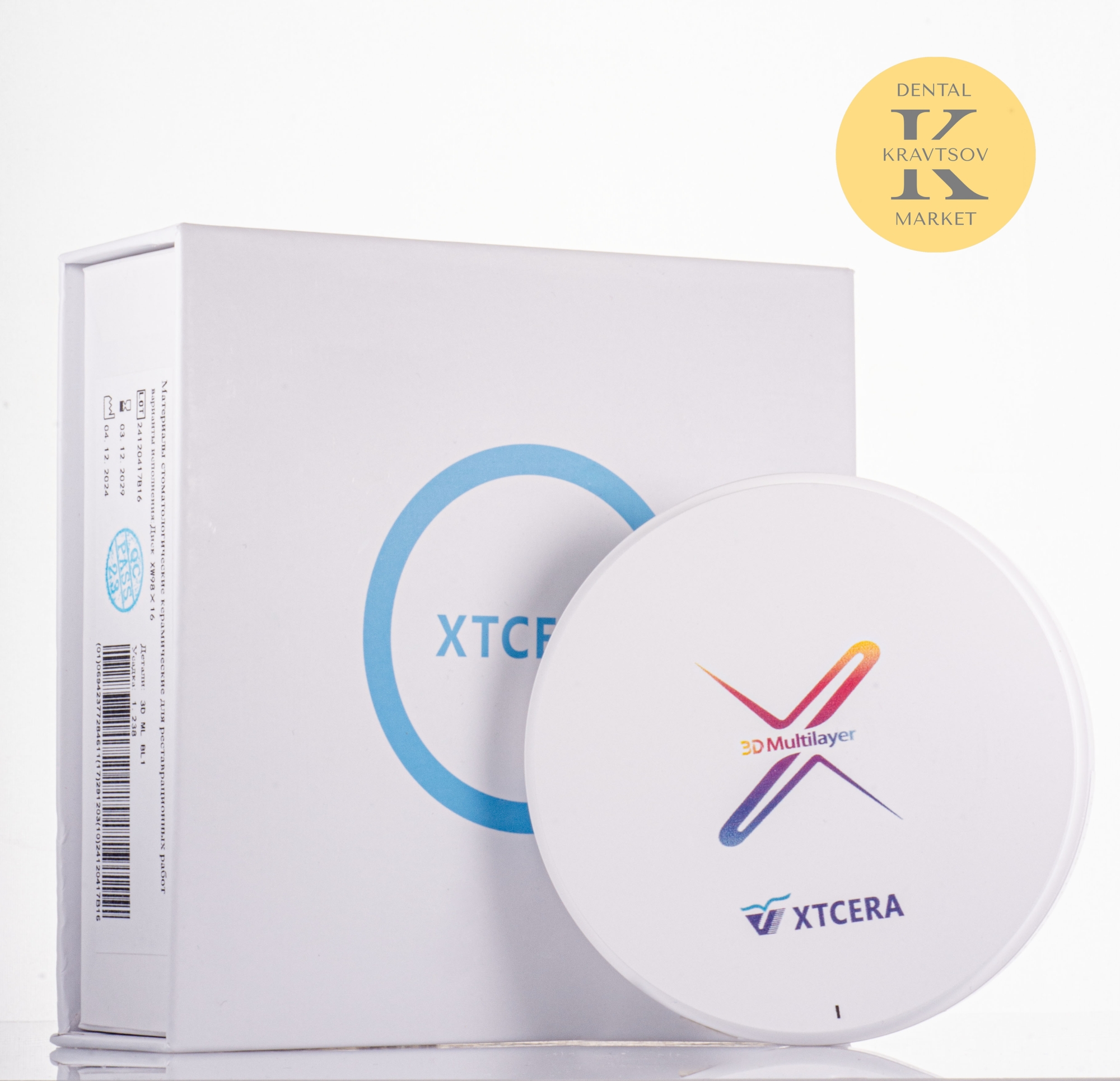 Циркониевый блок XTCERA 3D ML